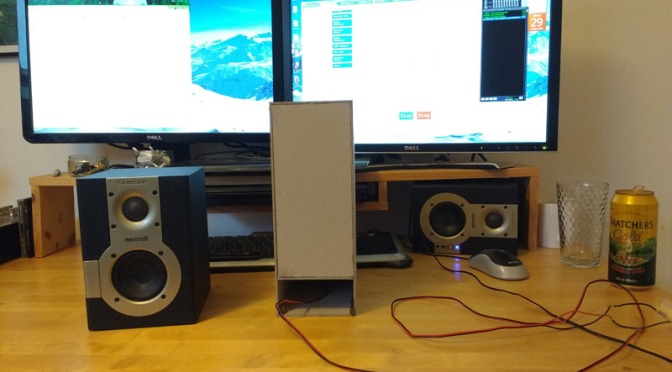 Building a Sub Woofer – Card Prototype